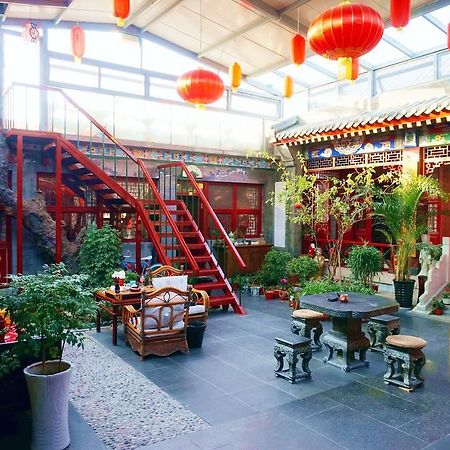 Templeside Deluxe Hutong Hotel Пекин Экстерьер фото