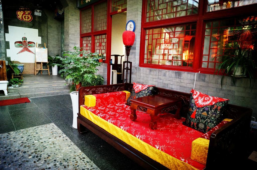 Templeside Deluxe Hutong Hotel Пекин Экстерьер фото