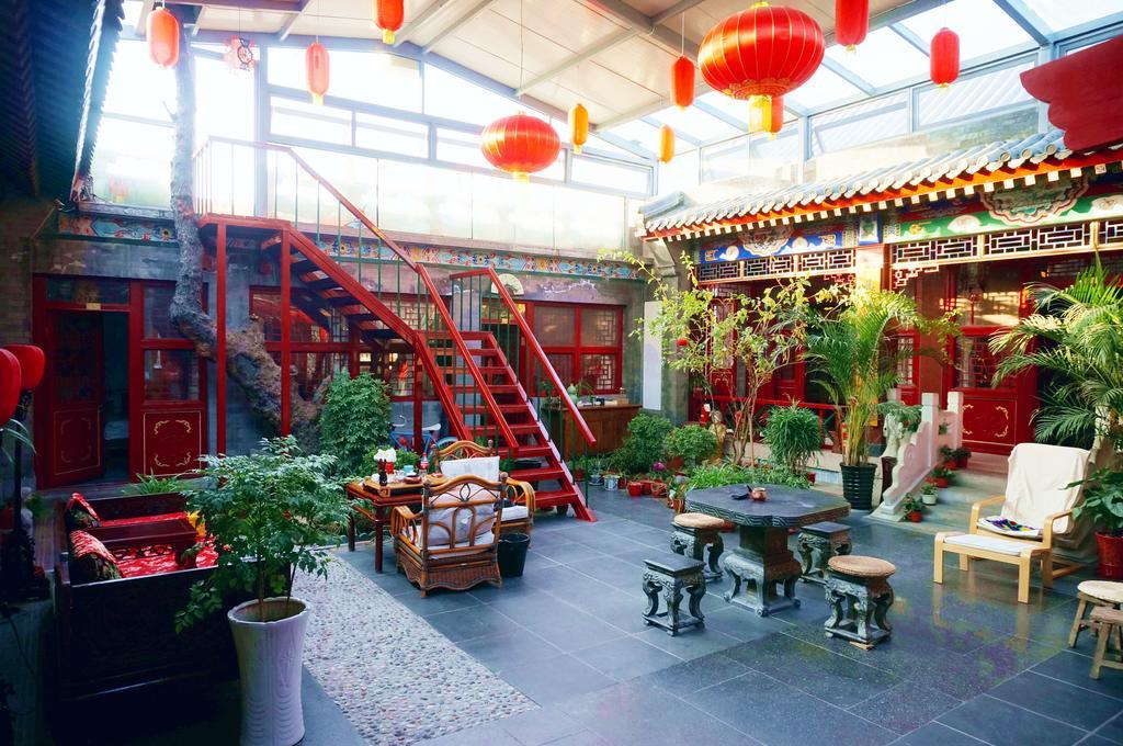 Templeside Deluxe Hutong Hotel Пекин Экстерьер фото